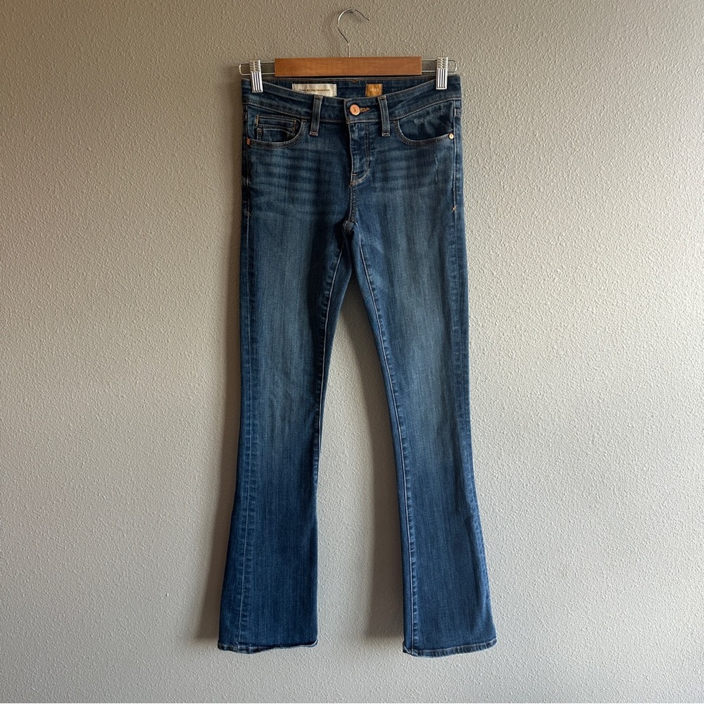 Pilcro Anthropologie Blue Flare Jeans 25